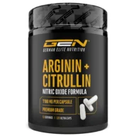 GEN L-Arginina + L-Citrulina – 320 cápsulas (Kopie) – Vorderseite