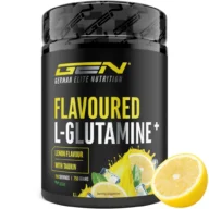 GEN Flavoured L-glutamine – 750 g – – Vorderseite