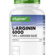 Vit4ever L-Arginin Base – 365 Kapseln – Vorderseite