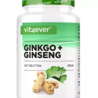Vit4ever Ginkgo + Ginseng – 365 tablets – Vorderseite