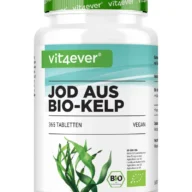Vit4ever Extrato de algas orgânicas (iodo natural) – 365 comprimidos – Vorderseite