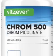 Vit4ever Chromium 500 µg – 365 tablets – Vorderseite