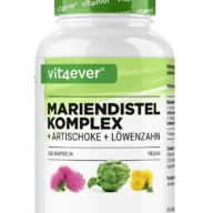 Vit4ever Complexo de cardo mariano – 365 cápsulas – Vorderseite