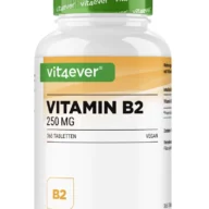 Vit4ever Vitamine B2 – 365 Comprimés – Vorderseite