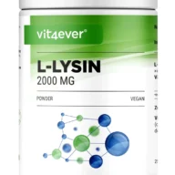 Vit4ever L-lisina HCL in polvere – 500 g – Vorderseite