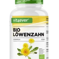 Vit4ever Organic Dandelion – 240 capsules – Vorderseite
