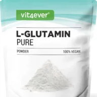 Vit4ever L-glutamine en poudre – 1 000 g – Vorderseite