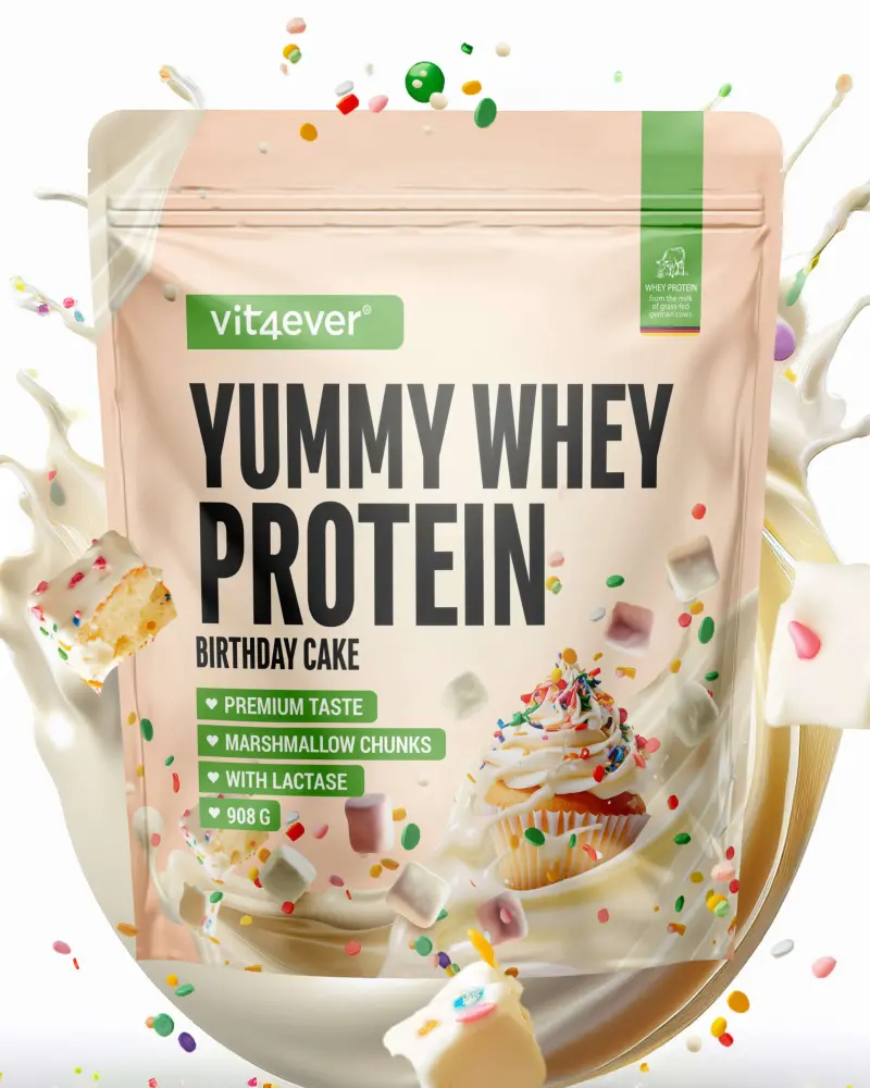 Vit4ever Yummy Whey – 908 g – Vorderseite